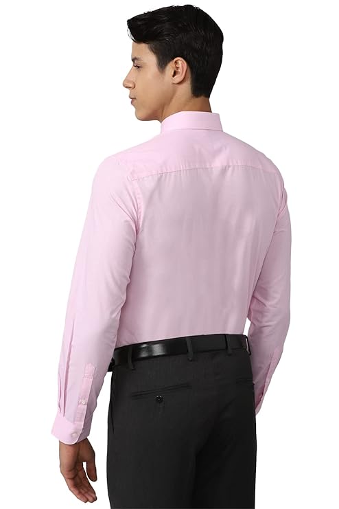 Slim Fit Full Sleeve Formal Shirt | Cotton-Rich