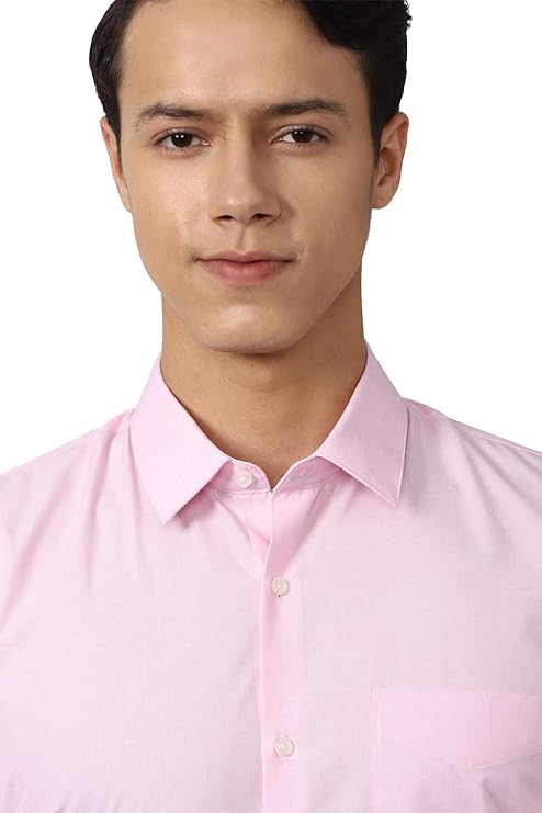Slim Fit Full Sleeve Formal Shirt | Cotton-Rich