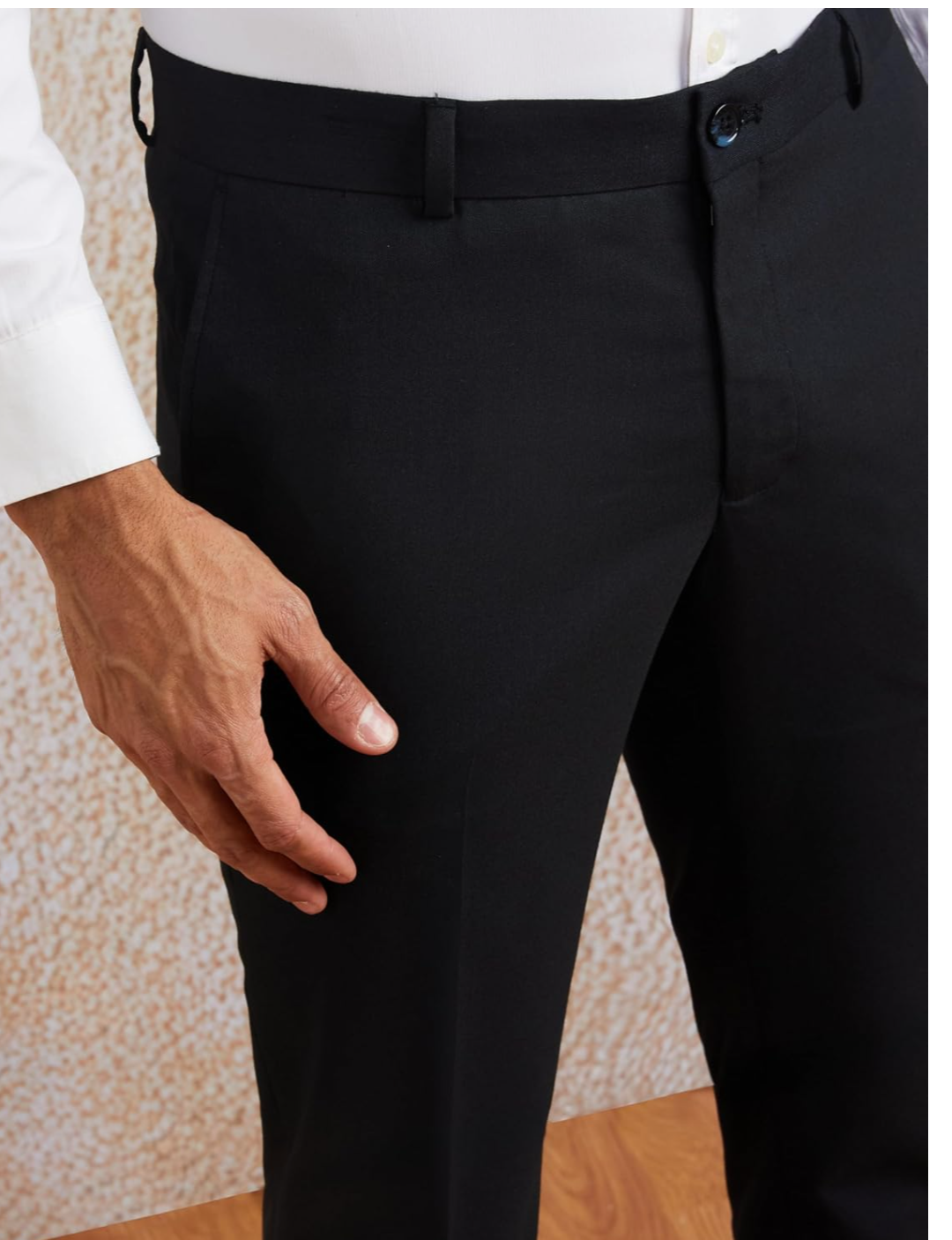 Black formal pant