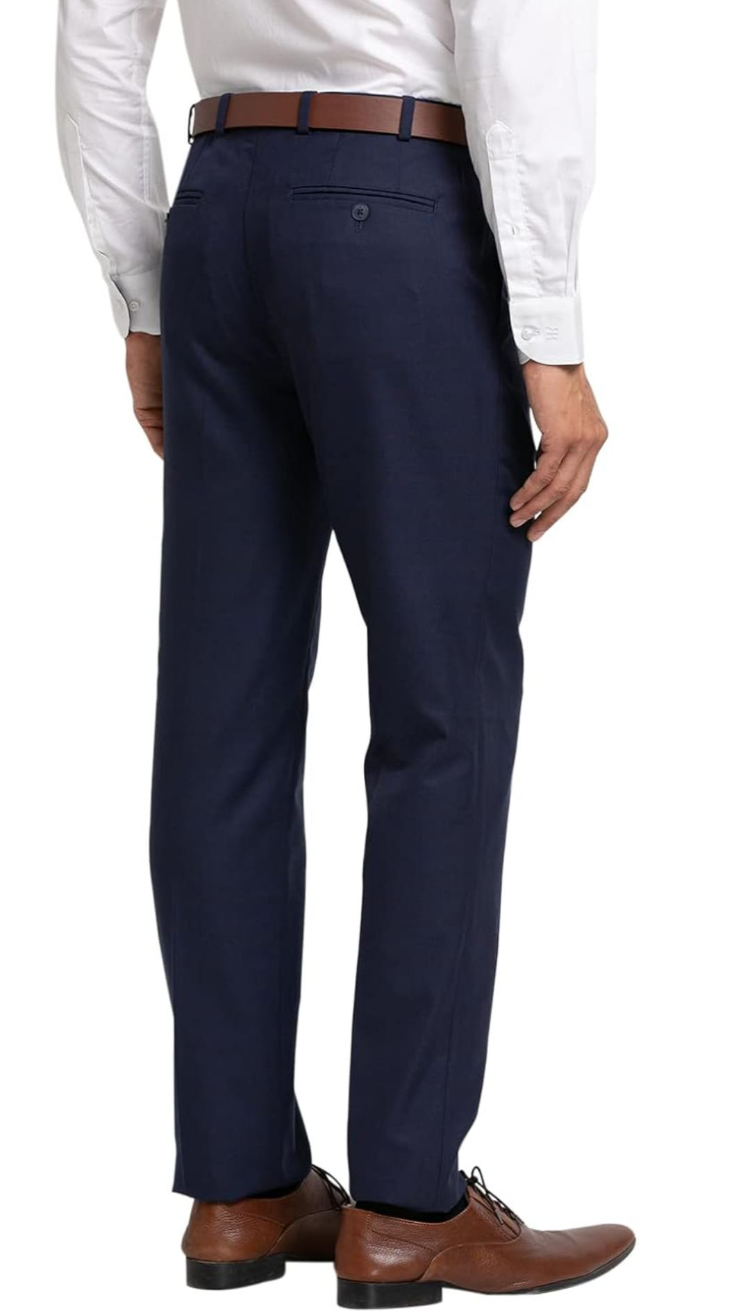 Blue formal pant